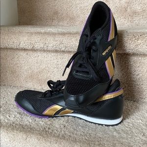 Reebok black sneakers